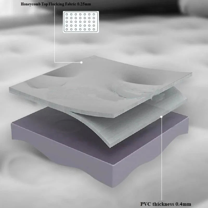 NONECN Outdoor Indoor Air Mattress Sofa Bed Portable Inflatable Couch