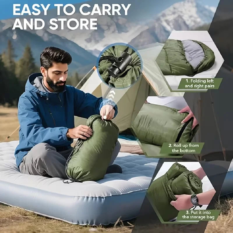 Abay Ultralight 4 Season Camping Sleeping Bag Waterproof