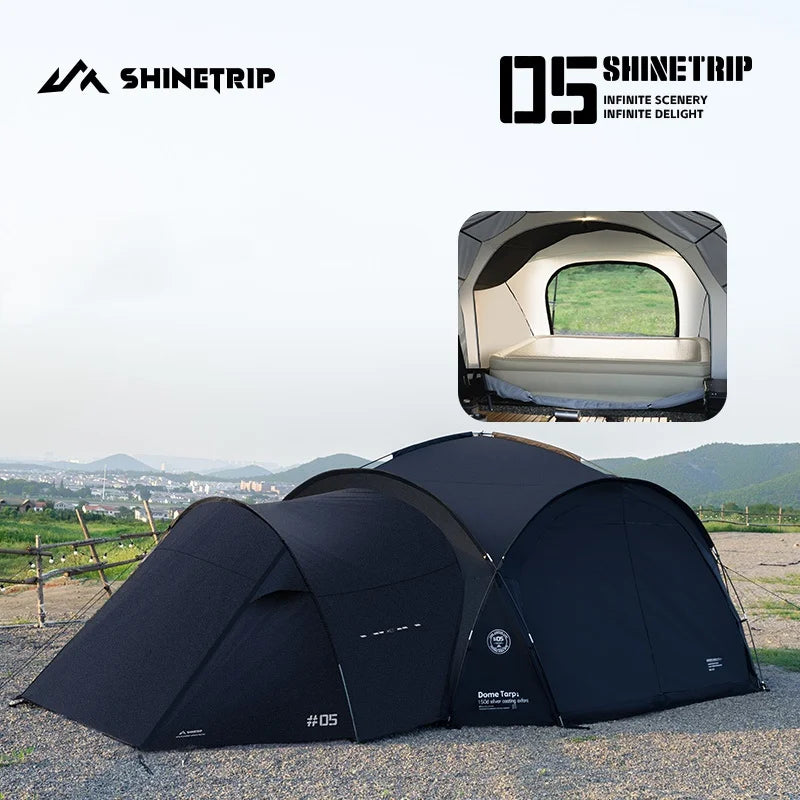 ShineTrip Outdoor Waterproof Modular Dome Camping Tent Shelter
