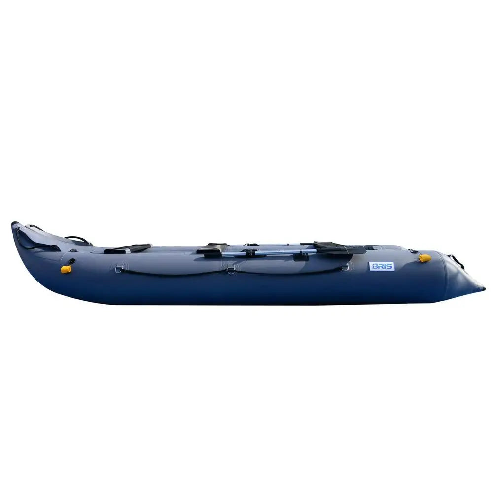 Inflatable Pontoon Boat for Three People Fishing and Kayaking
