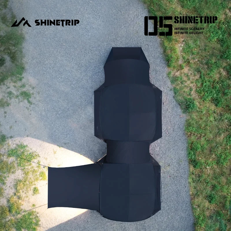 ShineTrip Outdoor Waterproof Modular Dome Camping Tent Shelter