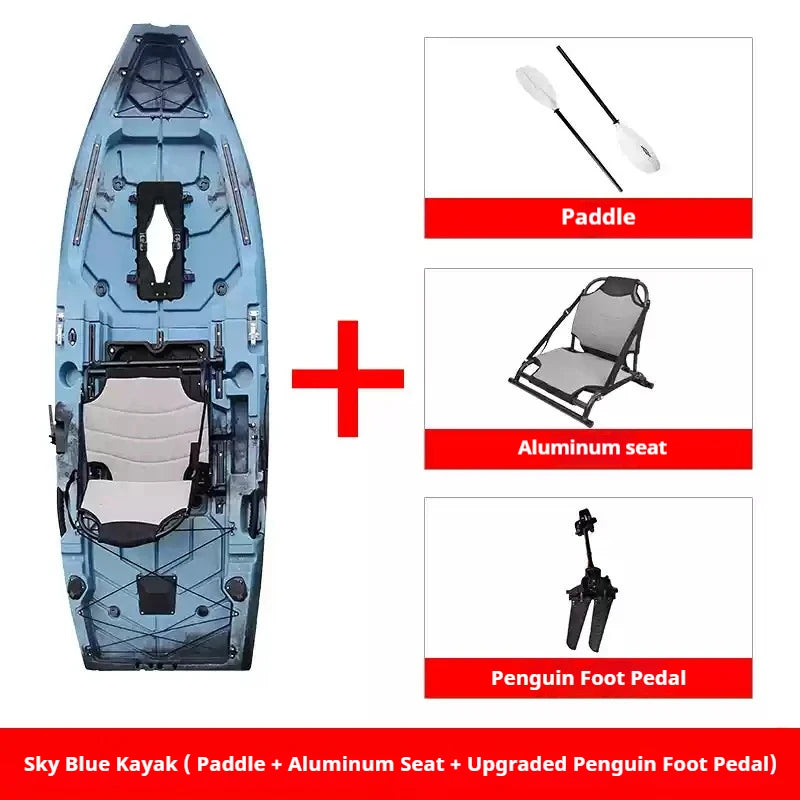 Brangdy Modular Pedal Driven Kayak Electric Fishing Boat