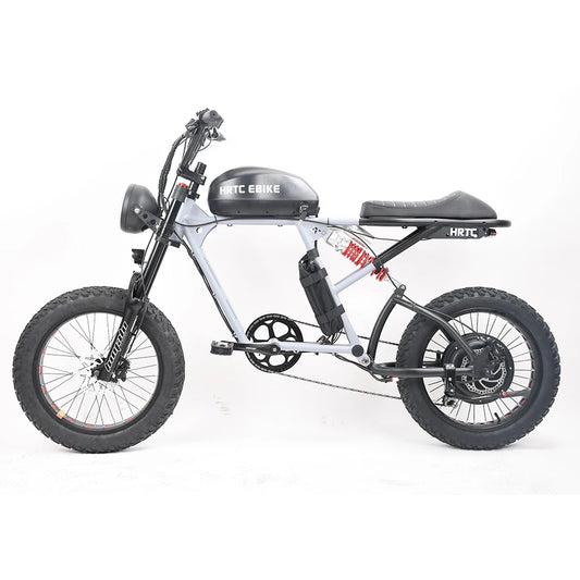 HRTC Electric Retro Off Road Ebike 1500W 48V Performance