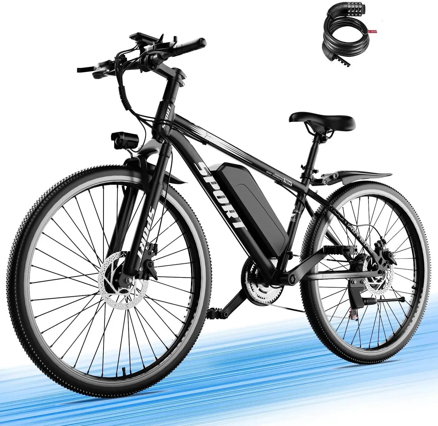 Electric Bike For Adults 1500W Mountain Ebike 25 MPH