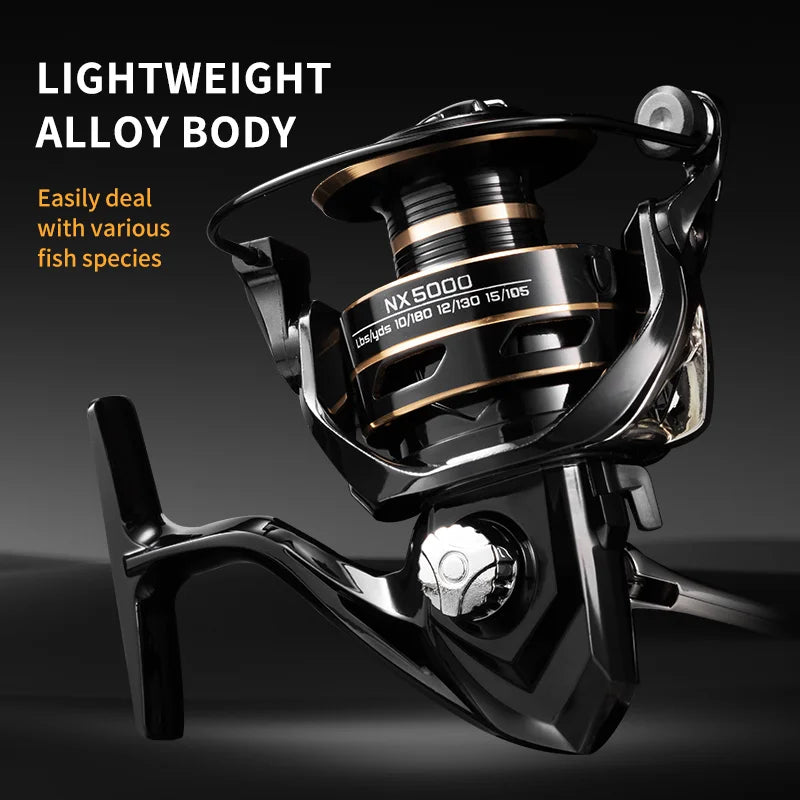 J-BARZILLA NX Spinning Fishing Reel High Speed Max Drag