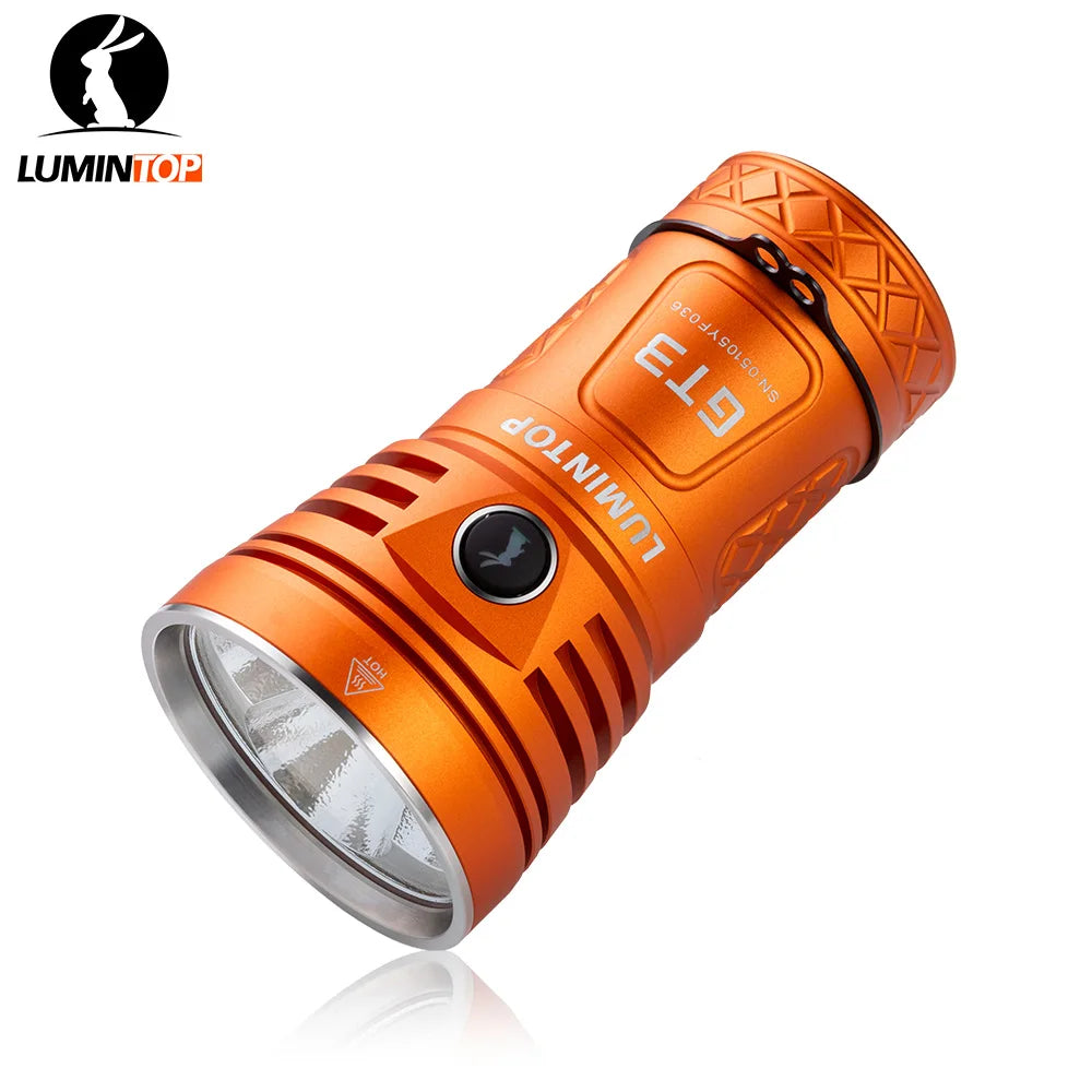 Lumintop GT3 21000 Lumens 4x18650 LED Flashlight Long Range