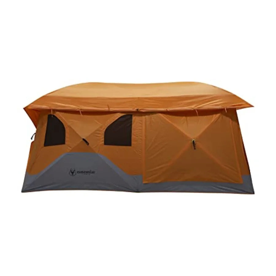 Family Camping Shelter Pop Up With Rain Fly Screened Room