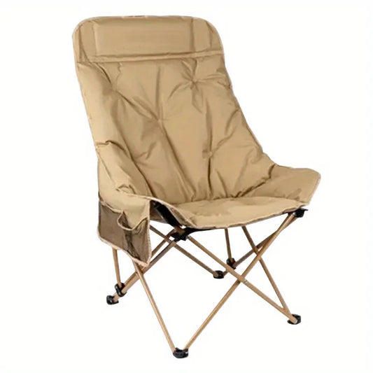 Liushaduola High Back Moon Chair Outdoor Folding Chair Set