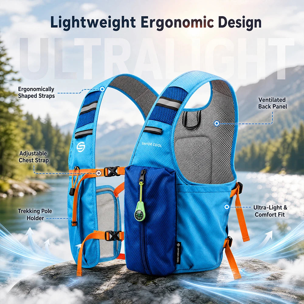 Savior Tactical Cooling Vest With Refrigeration And Water Bladder