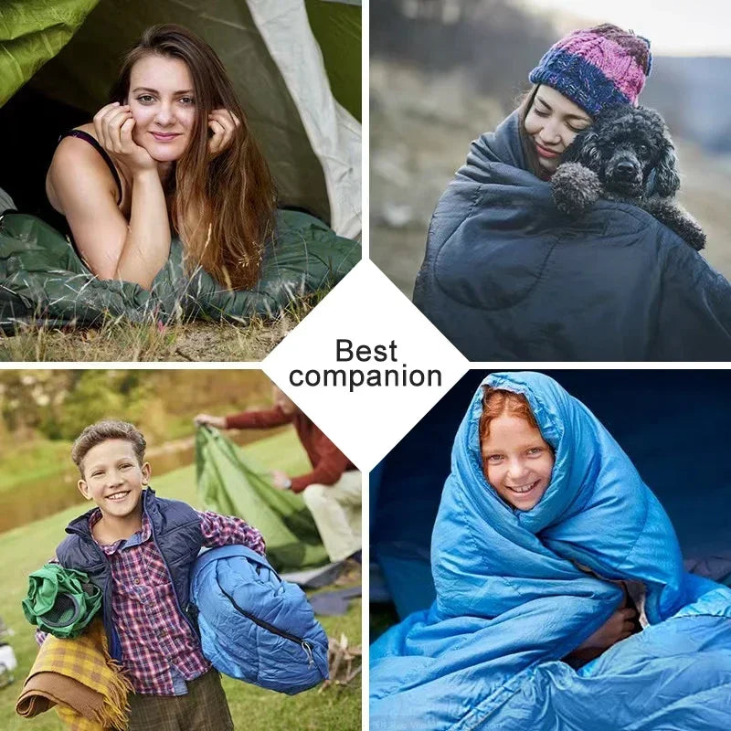 Ultralight Waterproof Four Season Camping Sleeping Bag For Outdoor Hiking
