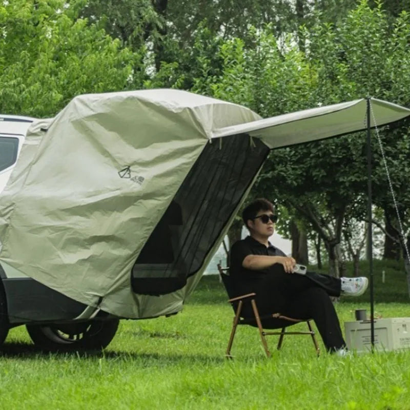 OEING SUV Car Tent Outdoor Portable Sun Resistant Tents