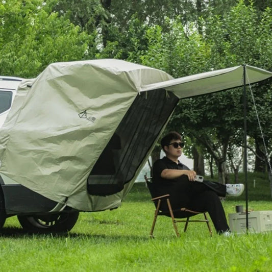 OEING SUV Car Tent Outdoor Portable Sun Resistant Tents