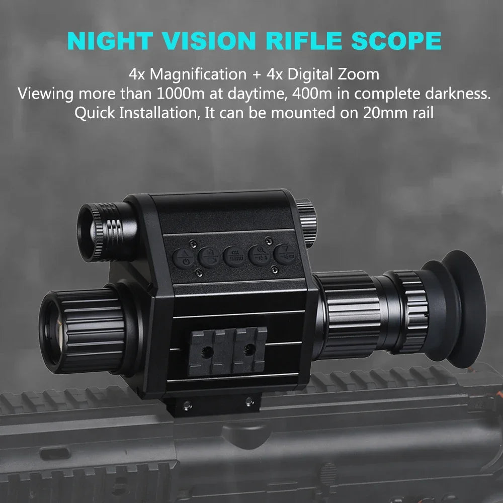TensdarCam Digital Night Vision Monocular 1080P Infrared Scope 940nm