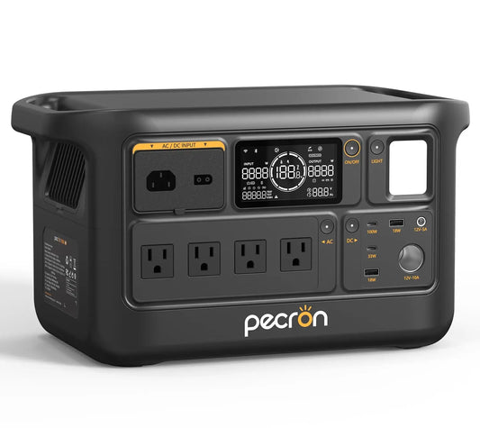 F1000LFP Portable Power Station 1500W 1004Wh LiFePO4 Solar Generator