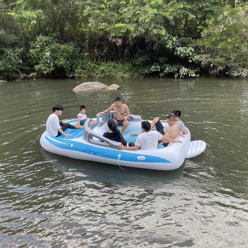 PVC Inflatable Boat for Family Bay Party and Leisure Adventures