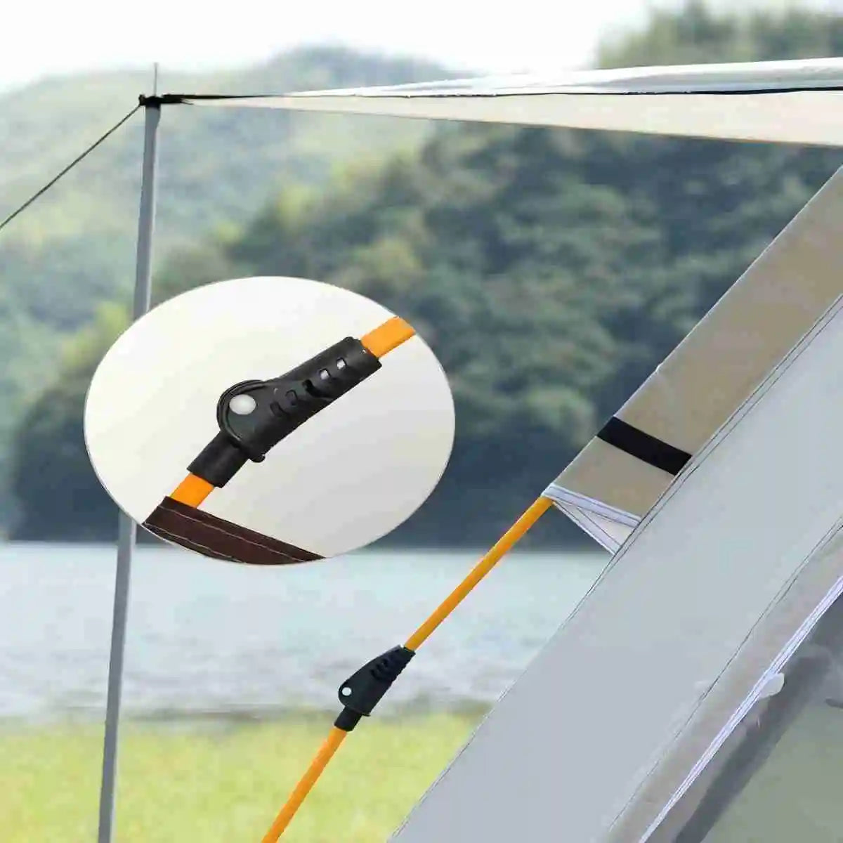 Pakicetus Outdoor Automatic Quick Opening Rainproof Tent With Two Doors