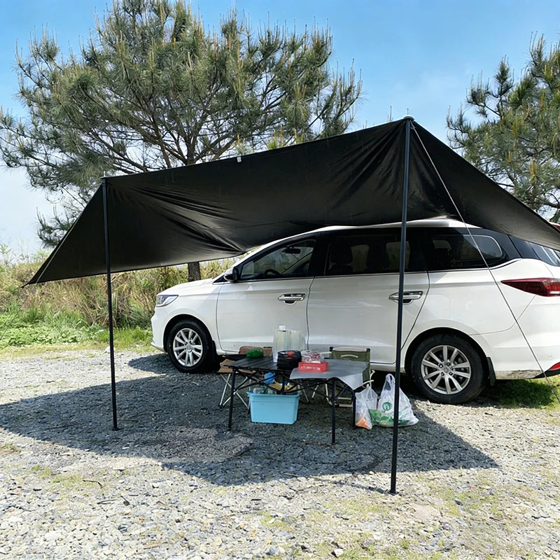 HIDE WALKER Bat Shape Car Side Awning Outdoor Waterproof Shelter