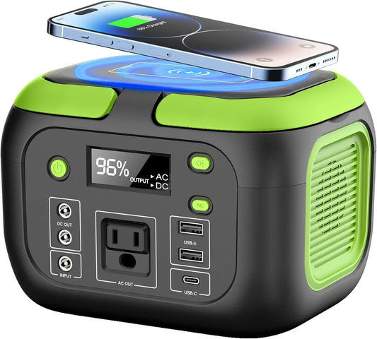 Portable Power Station 200W Solar Generator For Camping And Emergencies