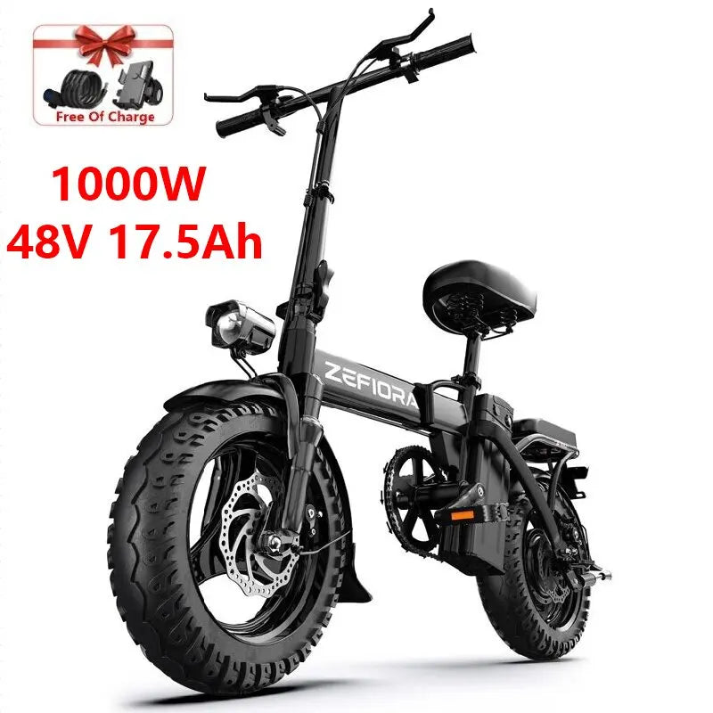 ZEFIORA 1000W 2000W Electric Bike For City Commuting