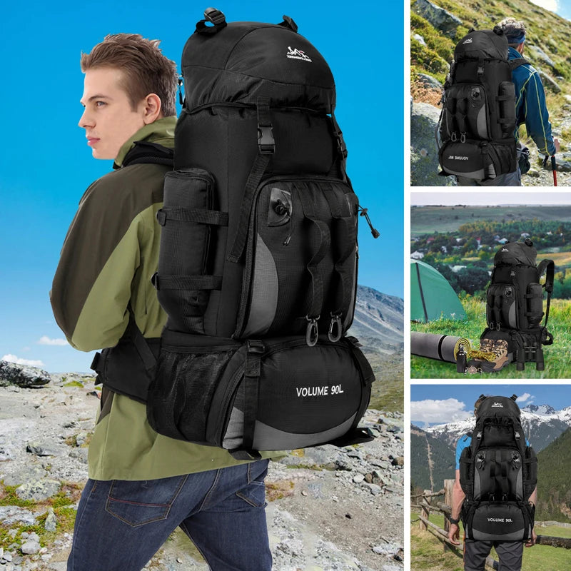 Scione Waterproof Hiking Backpack For Trekking And Travel