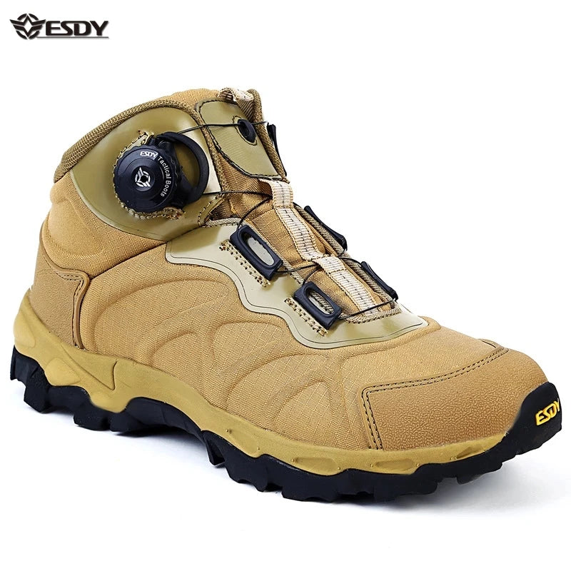 KOLINLOVCN Men Hiking Boots Waterproof All-Season Outdoor