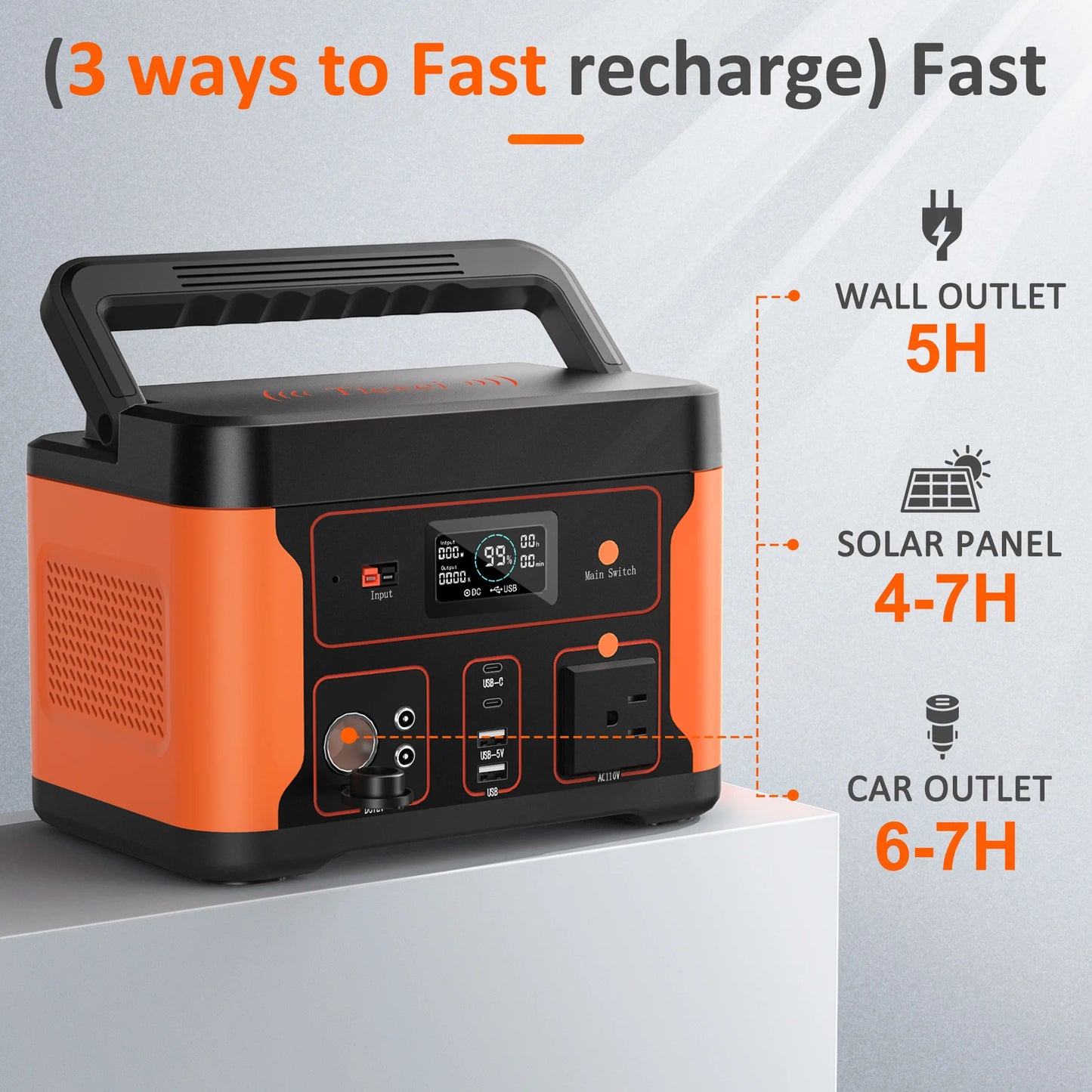 LS 600W Lithium Iron Phosphate Energy Storage Power Station