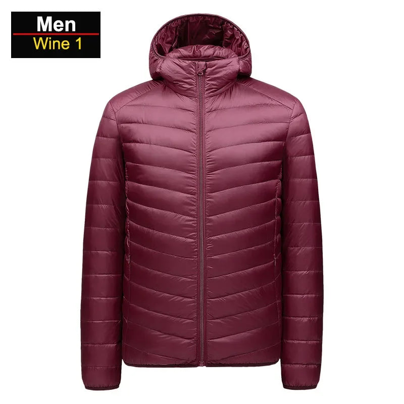 Ultralight 50 Down Puffer Jacket For Hiking And Trekking