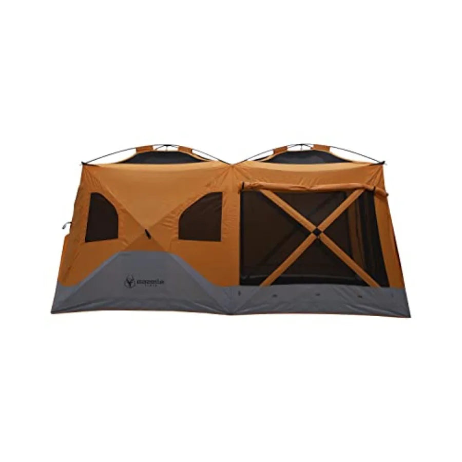 Family Camping Shelter Pop Up With Rain Fly Screened Room