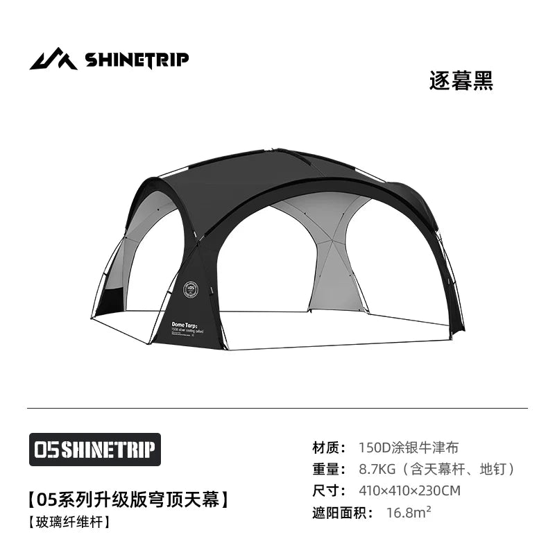 ShineTrip Outdoor Waterproof Modular Dome Camping Tent Shelter