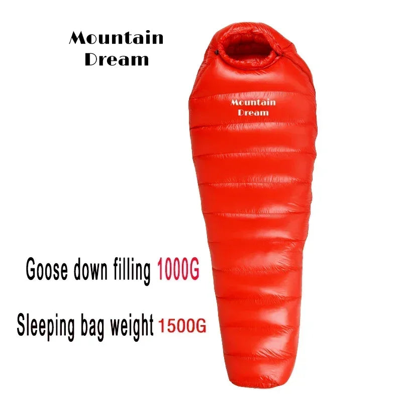 DUTRIEUX ONEAGER Ultralight Goose Down Sleeping Bag Alpine Hiking 800FP