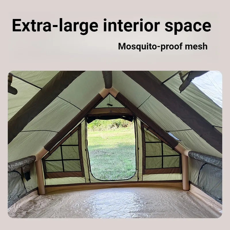 OIMG Family Spacious Camping Tent Rainproof Windproof Shelter