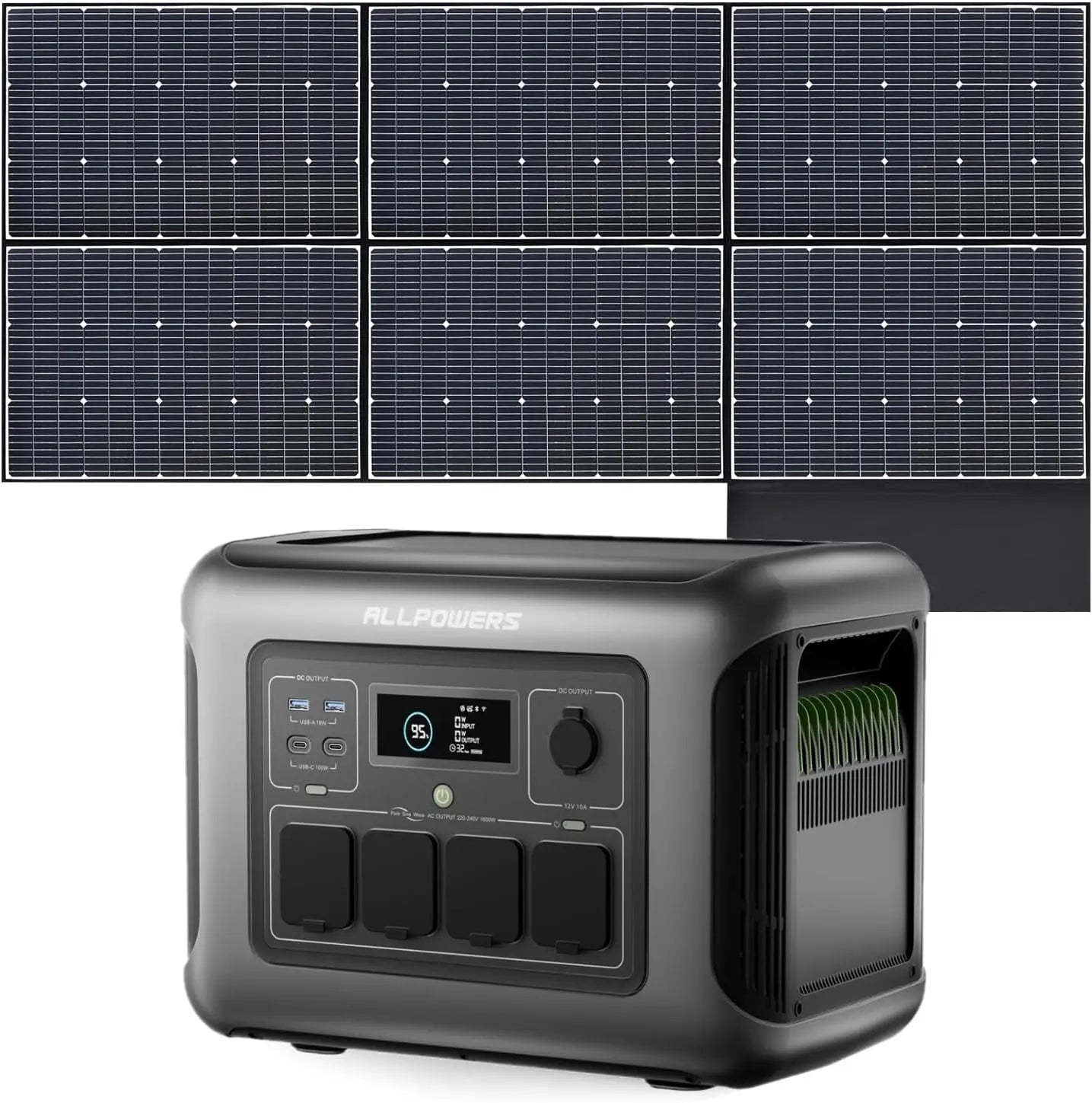 ALLPOWERS R1500 Lite Portable Power Station Solar Panel