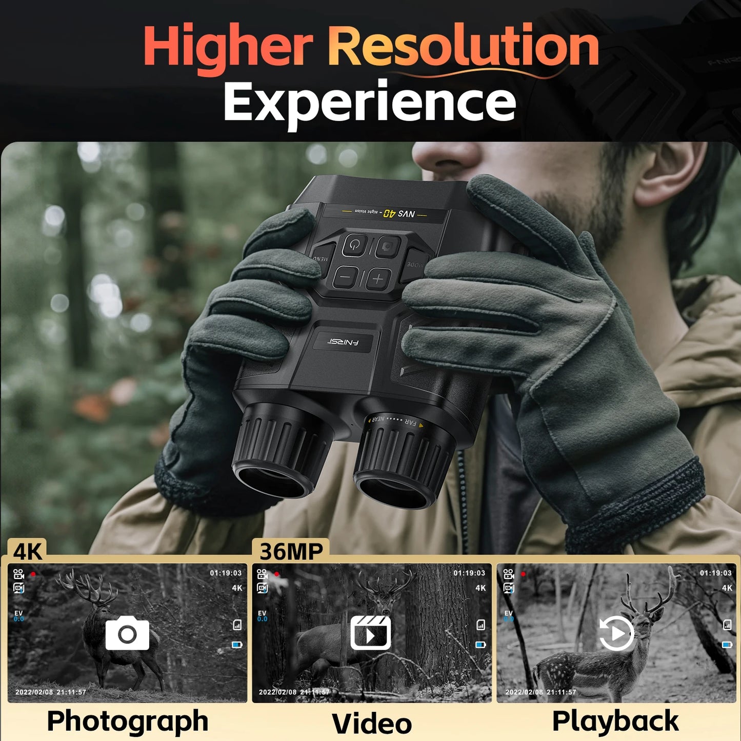FNIRSI NVS-40 NVS-20 4K Hd Recorder For Surveillance And Capture