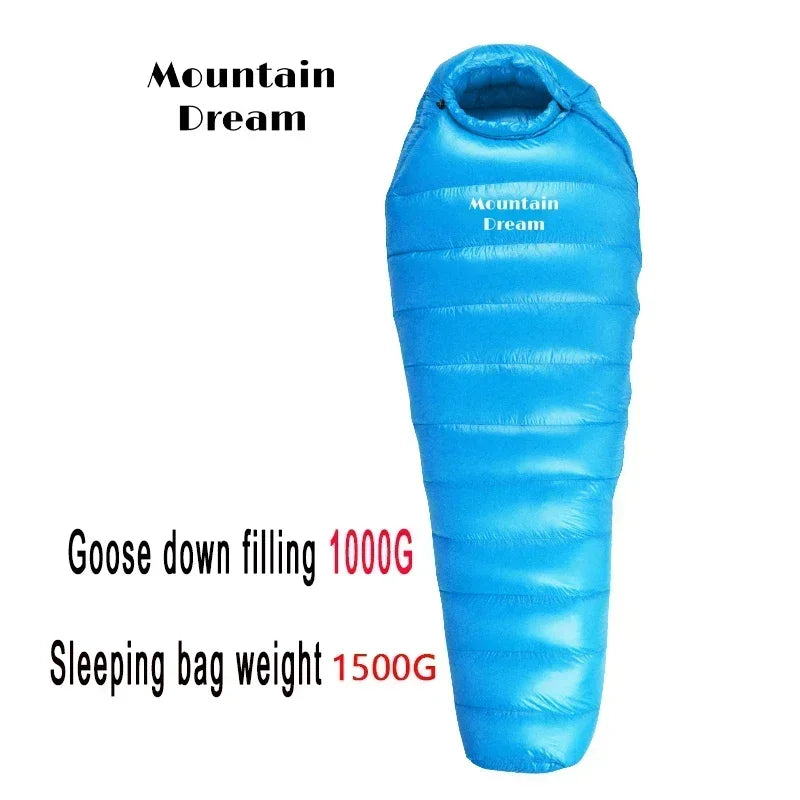 DUTRIEUX ONEAGER Ultralight Goose Down Sleeping Bag Alpine Hiking 800FP