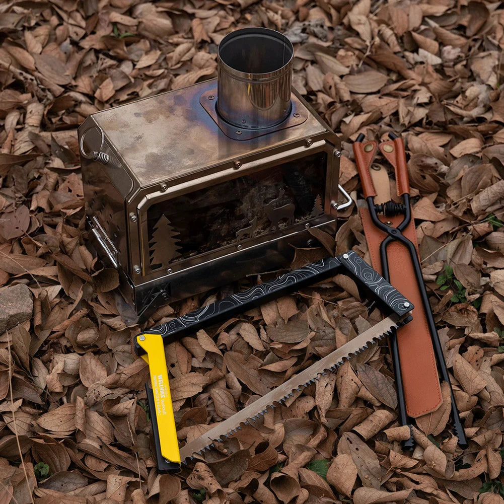 Folding Saw With Storage Bag Foldable Camping Tool