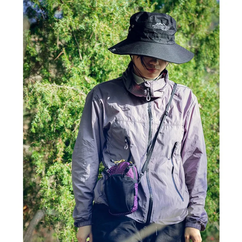 Hiking Backpack External Attachment Bag Outdoor Phone Pouch Shoulder Strap Expansion Kit Mountaineering Modification Accessories