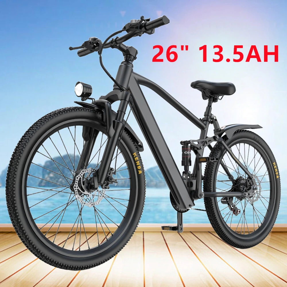 Electric Mountain E Bike 750W Peak Motor 36V Battery