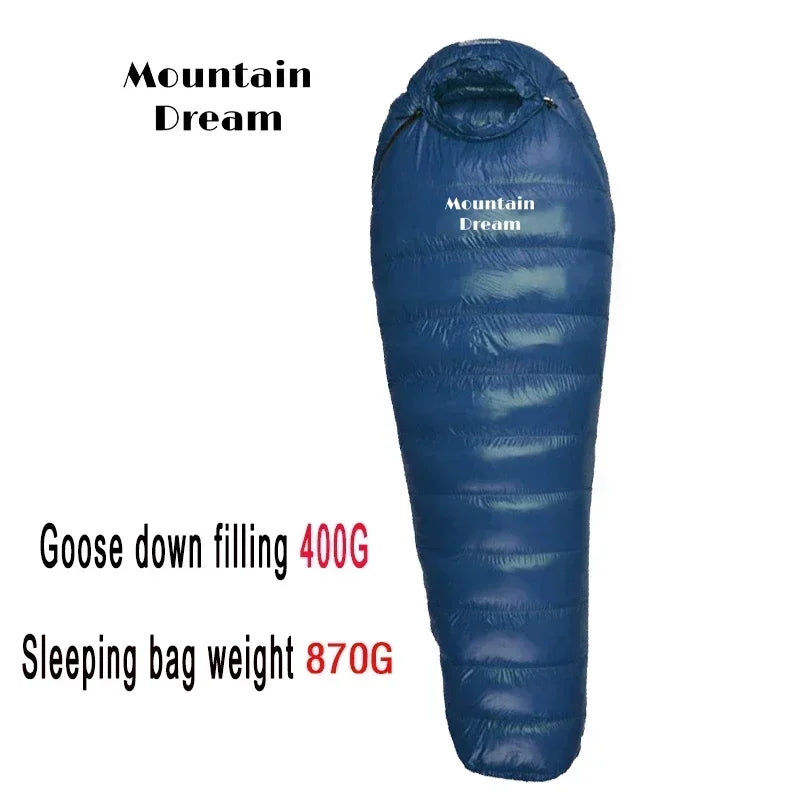 DUTRIEUX ONEAGER Ultralight Goose Down Sleeping Bag Alpine Hiking 800FP