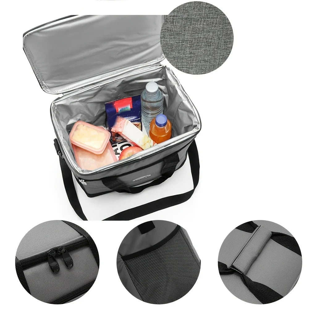 NONECN Large Capacity Insulated Lunch And Travel Bag