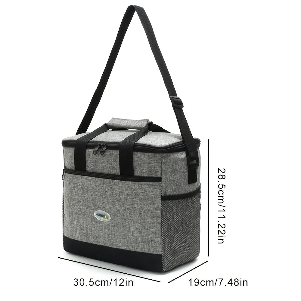 NONECN Large Capacity Insulated Lunch And Travel Bag