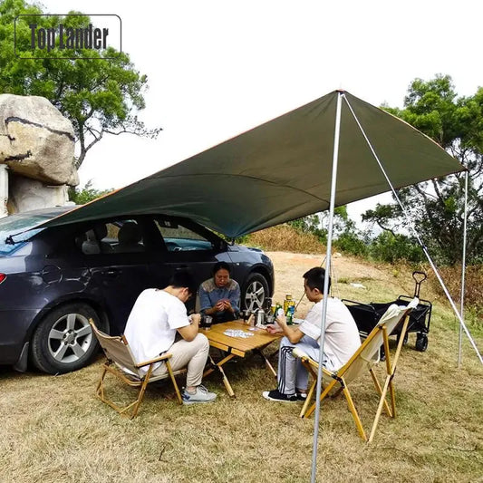 Top Lander SUV Car Side Awning Tarp Shelter Outdoor Camping