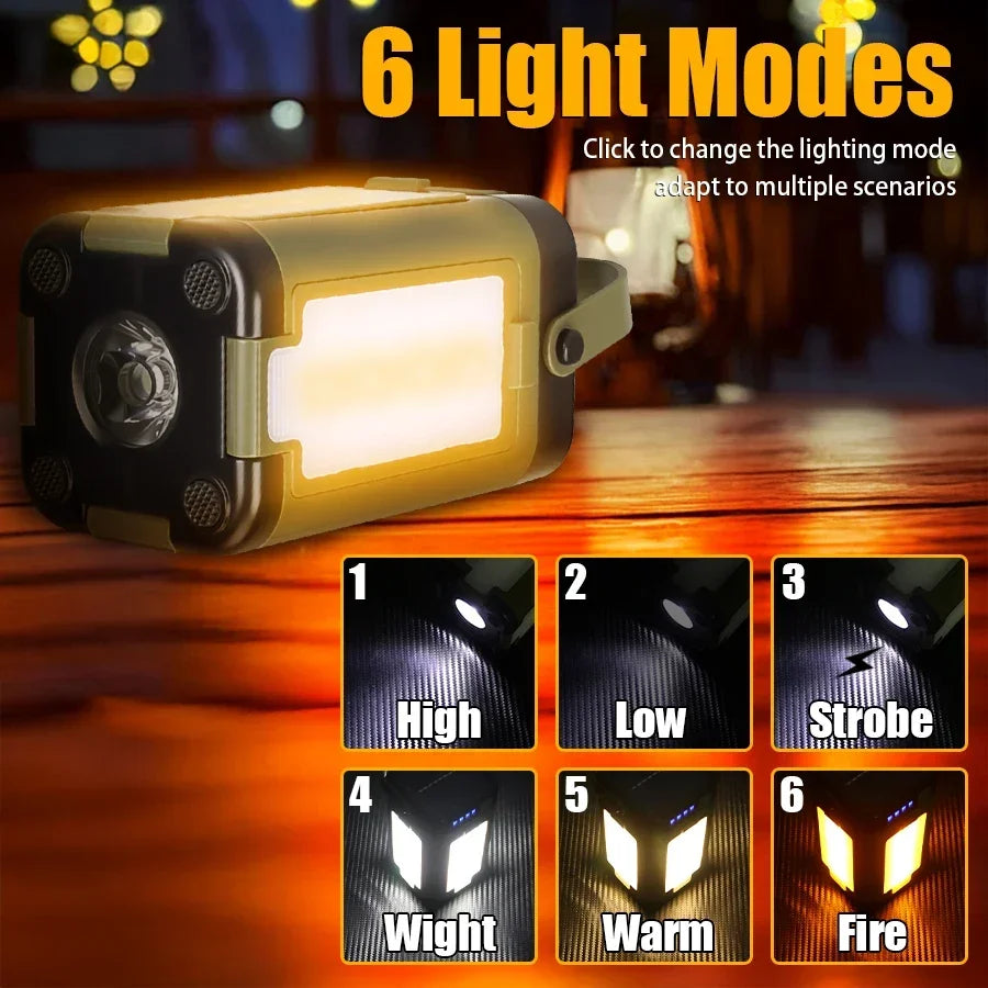 NEWBIRTH Solar Rechargeable LED Camping Lamp Foldable Tent Light