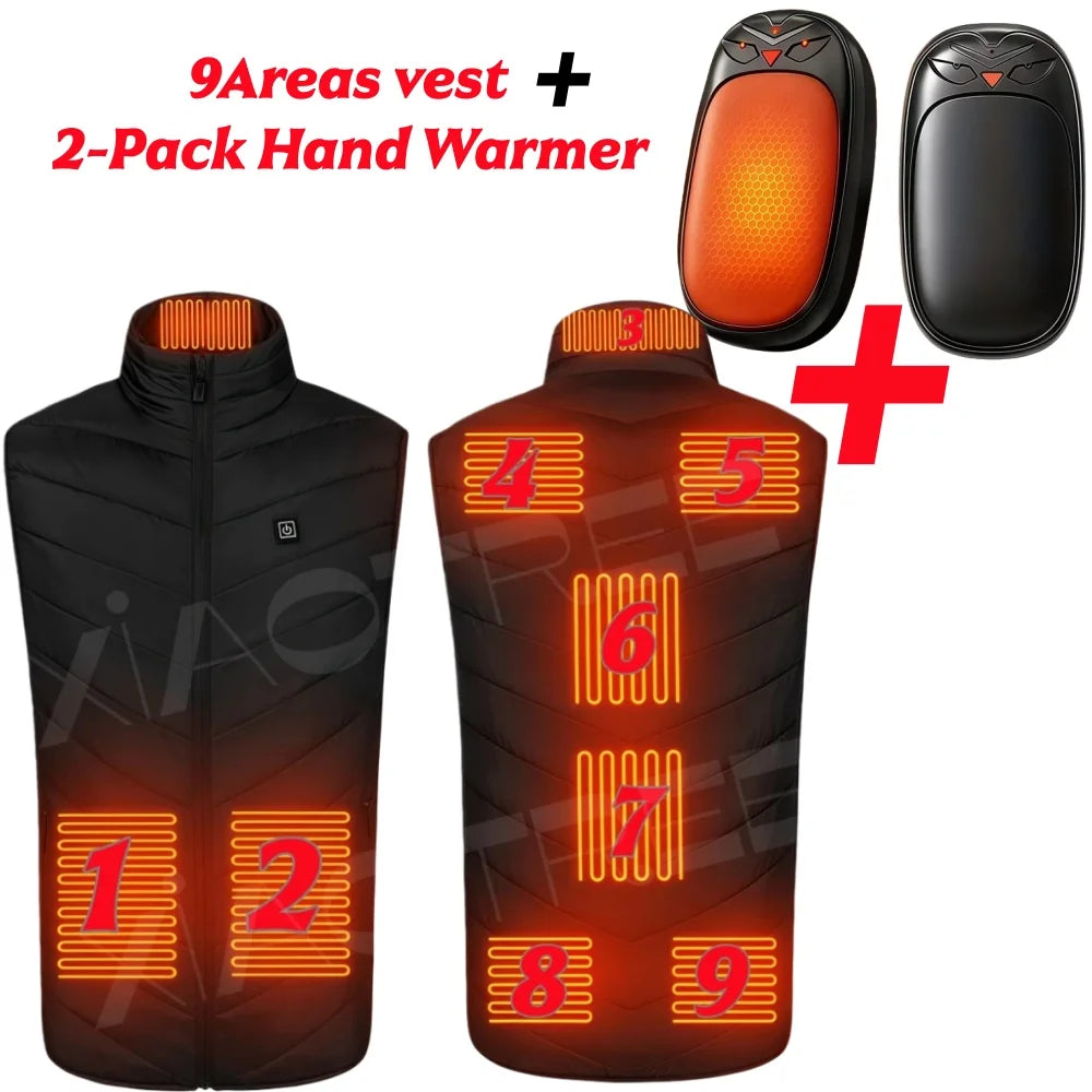 XIAOTREECN Heated Vest Jacket For Men And Women Outdoor