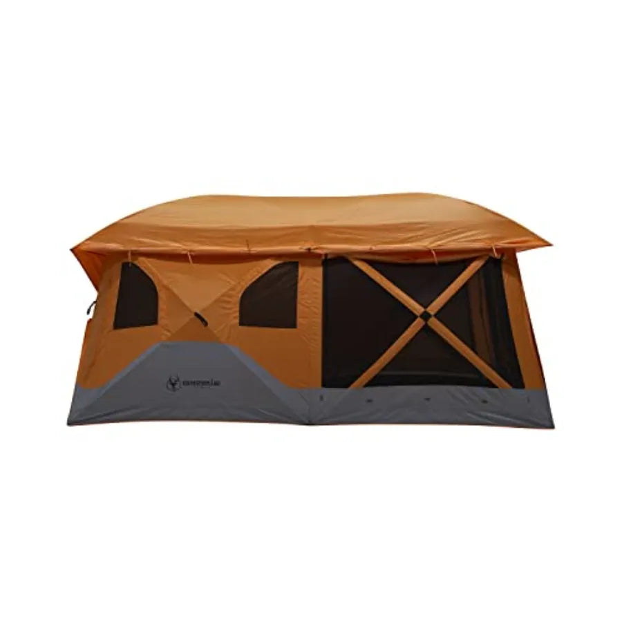 Family Camping Shelter Pop Up With Rain Fly Screened Room