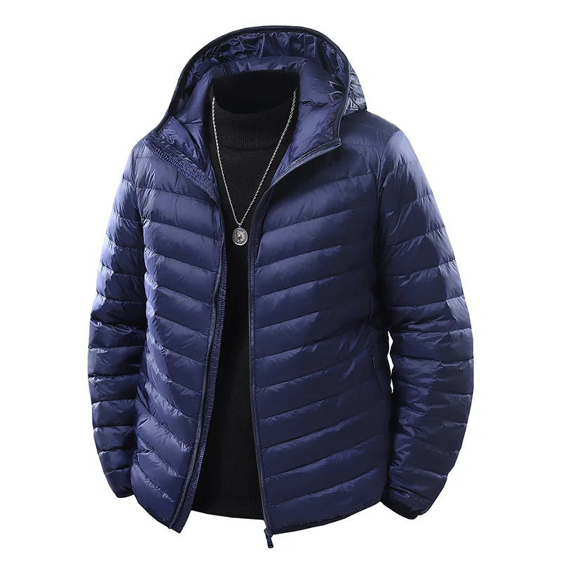 Ultralight 50 Down Puffer Jacket For Hiking And Trekking