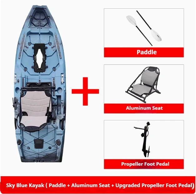 Brangdy Modular Pedal Driven Kayak Electric Fishing Boat