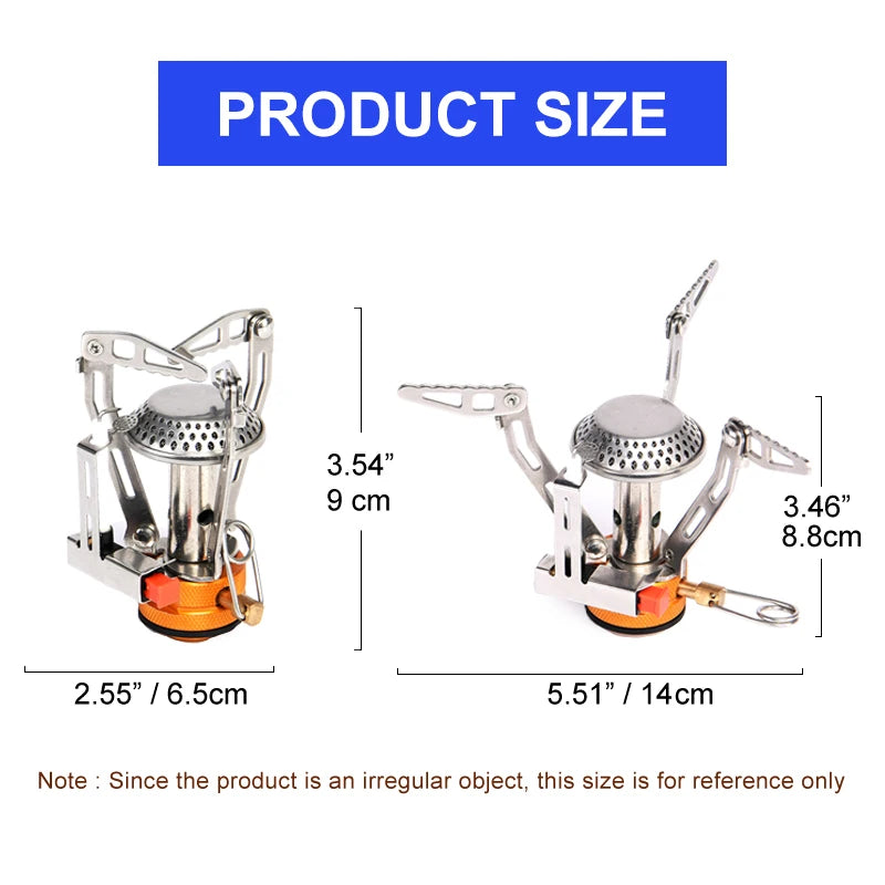 Widesea Camping Cookware Set Aluminium Portable Pots Cups Stove Utensils