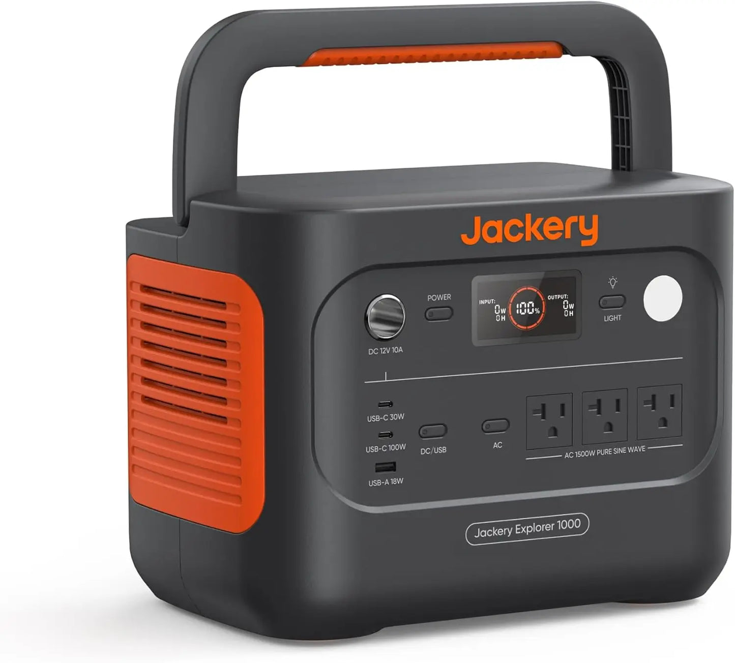 Portable Power Station 1500W Battery Solar Generator