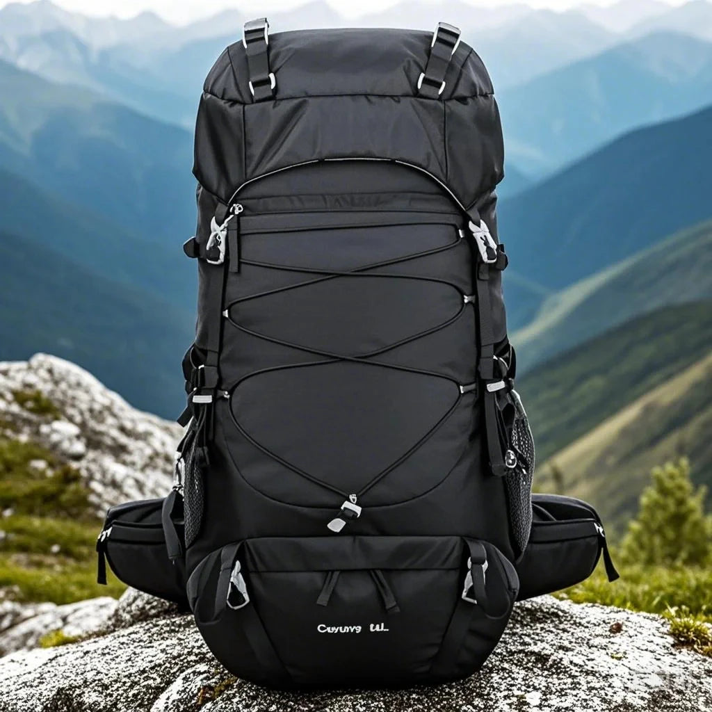 Men's Hiking Backpack Waterproof Rucksack For Camping Trekking