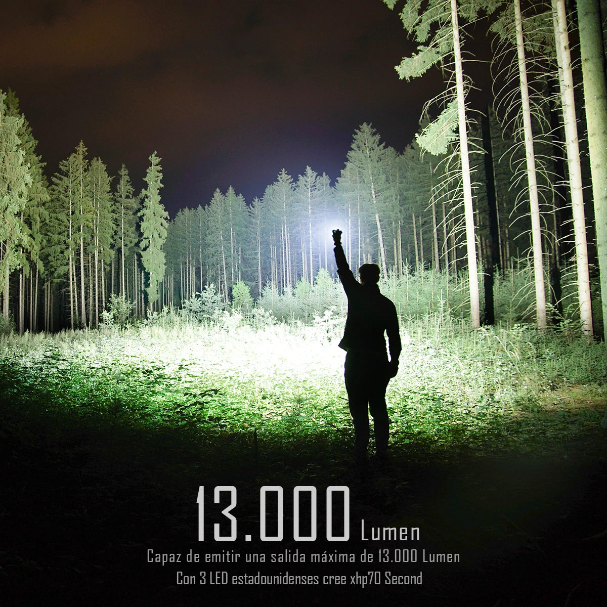 Imalent MS03 13000 Lumen EDC Waterproof Rechargeable LED Torch